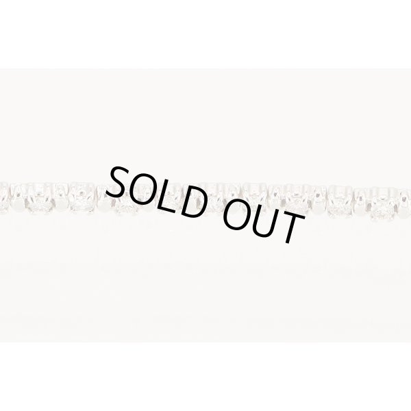 タサキ　 K18WG ダイアイリブレスレット 1.53ct 8.80g　拡大(2)