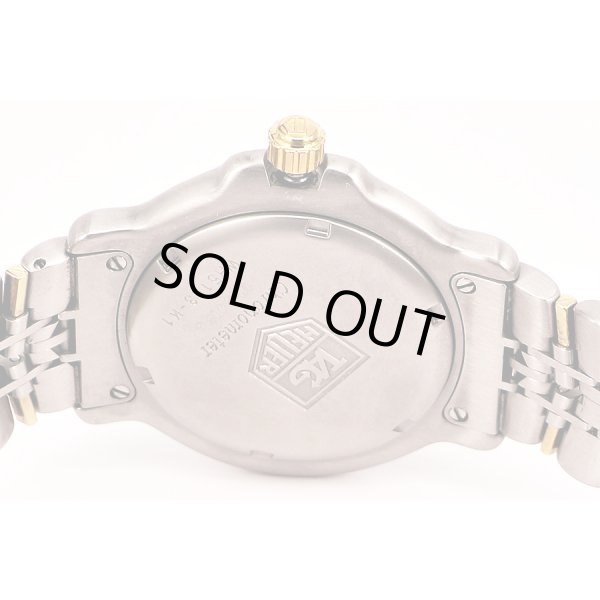 タグホイヤー　６０００　ＷＨ５１５３－Ｋ１　緑文字盤　裏面拡大