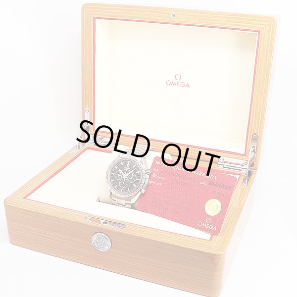 オメガ　スピードマスター　ブロードアロー　３２１．１０．４２　黒文字盤　箱・保証書