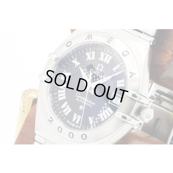 オメガ　コンステレーション　１５９４．５０　黒文字盤　２０００年限定　サイド拡大
