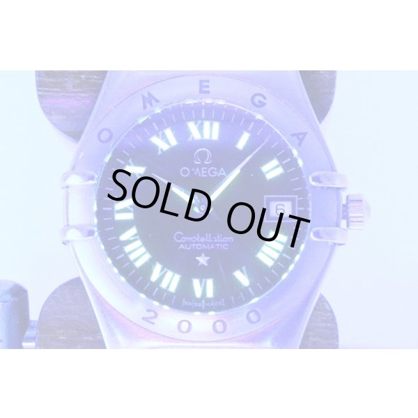 オメガ　コンステレーション　１５９４．５０　黒文字盤　２０００年限定　ライト