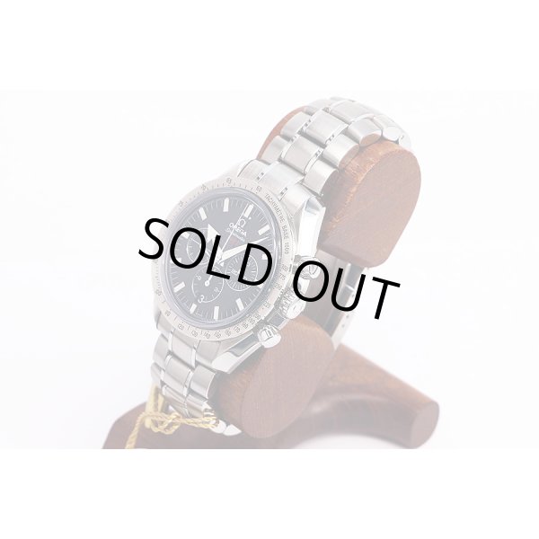 オメガ　スピードマスター　ブロードアロー　３２１．１０．４２　黒文字盤　サイド