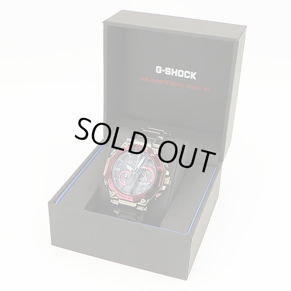 カシオ　Ｇショック　ＭＴＧ－Ｂ２０００ＢＤ　５６３６　黒文字盤　赤ベゼル　箱イメージ(1)