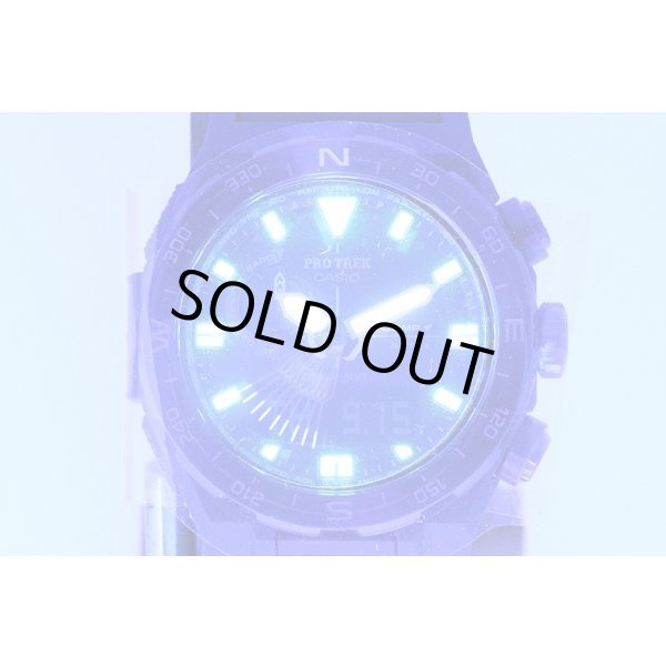 カシオ　プロトレック　ＰＲＷ－６８００Ｙ　５６７３　デジアナ文字盤　ライト