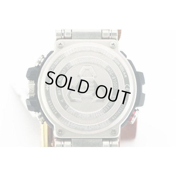 カシオ　Ｇショック　ＭＴＧ－Ｂ１０００Ｄ　５５４４　デジアナ文字盤　裏面拡大