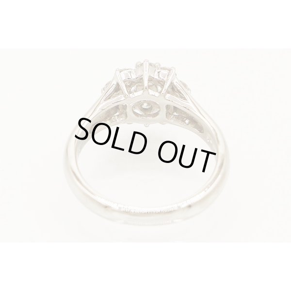 ポーラ　PT900 ダイアイリリング 0.50ct 5.80g　内側