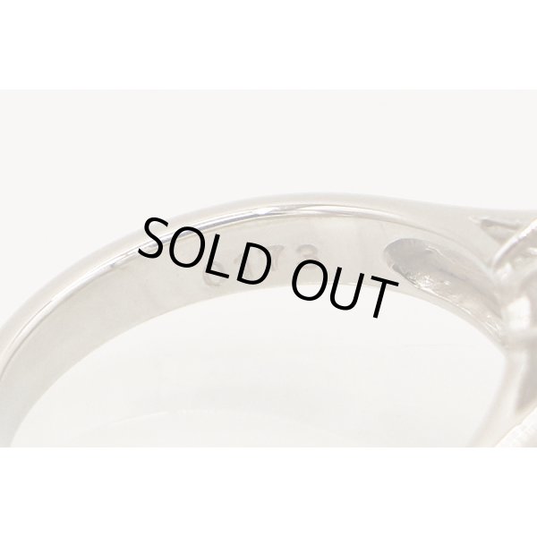 ポーラ　PT900 ダイアイリリング 0.50ct 5.80g　刻印(2)