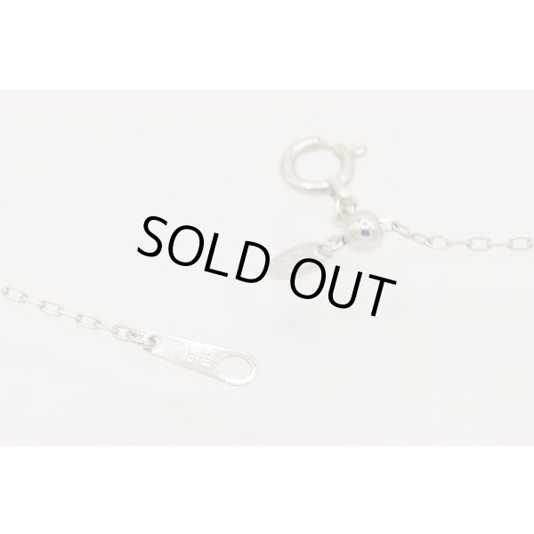 フォーエバーマーク　K18WG ダイアイリペンダントネックレス 0.18ct 2.30g　留め具拡大(1)