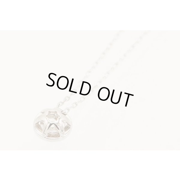 フォーエバーマーク　K18WG ダイアイリペンダントネックレス 0.18ct 2.30g　裏面