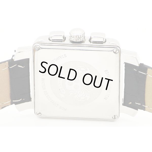 ハミルトン　ロイド　クロノグラフ 　Ｈ１９４１２７　黒文字盤　裏面拡大