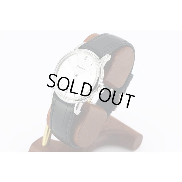 ゼニス　エリート　クラシック　０３．２９９０．６７９　銀文字盤　サイド