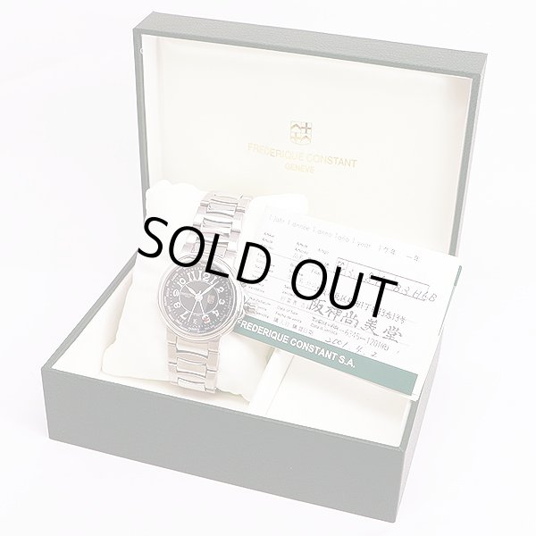 フレデリッックコンスタント　ハイライフＧＭＴ　ＦＣ３０８Ｘ３Ｈ５／６　黒文字盤　箱・保証書