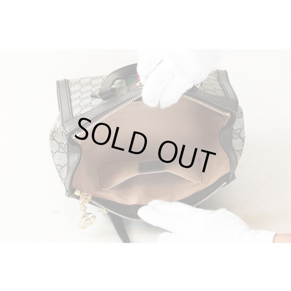 グッチ　オフィディア GGスモール トートバック 547551 520981 ベージュ／エボニー　中身