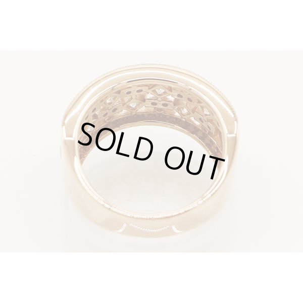 K18PG ダイアイリリング 0.90ct 8.40g　内側