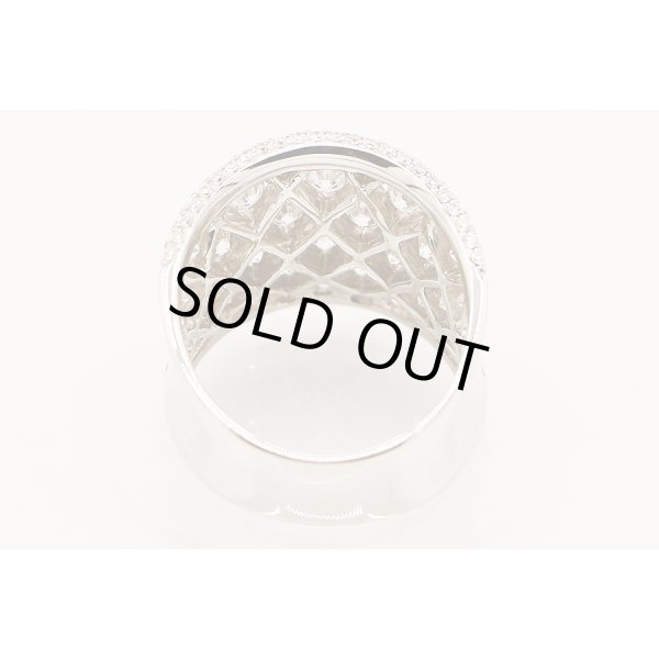 K18WG ダイアイリリング 3.07ct 9.70g　内側