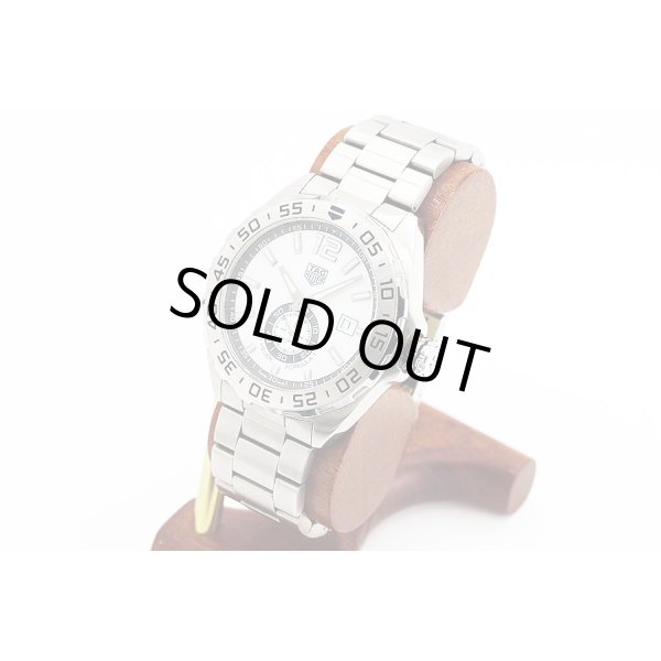 タグホイヤー　フォーミュラー１　ＷＡＺ２０１３　白文字盤　サイド