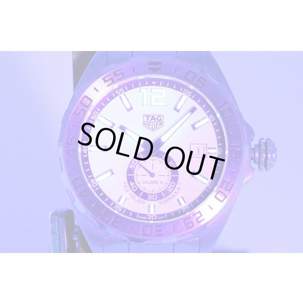 タグホイヤー　フォーミュラー１　ＷＡＺ２０１３　白文字盤　ライト