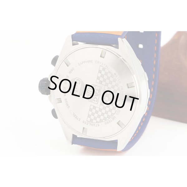 タグホイヤー　フォーミュラー１　ＣＡＺ１０１Ｎ　Ｇｕｌｆ限定　紺文字盤　裏面拡大