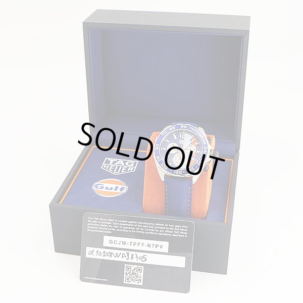 タグホイヤー　フォーミュラー１　ＣＡＺ１０１Ｎ　Ｇｕｌｆ限定　紺文字盤　箱・保証書