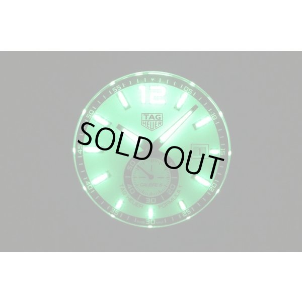 タグホイヤー　フォーミュラー１　ＷＡＺ２０１３　白文字盤　ライト暗闇