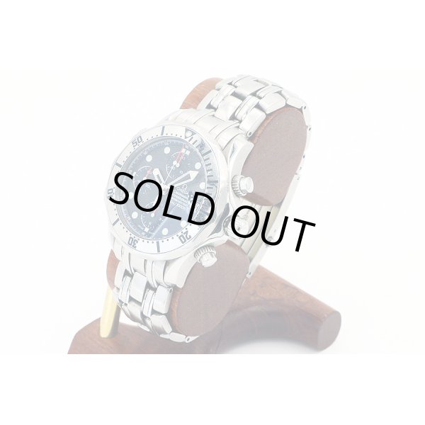 オメガ　シーマスター　クロノグラフ　２５９８．８０　紺文字盤　サイド