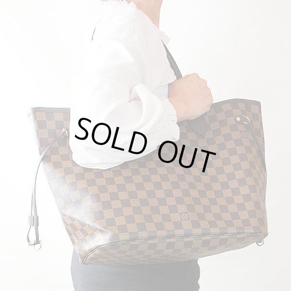 ルイ・ヴィトン　ネヴァーフルMM N41358 スリーズ　掛けたイメージ