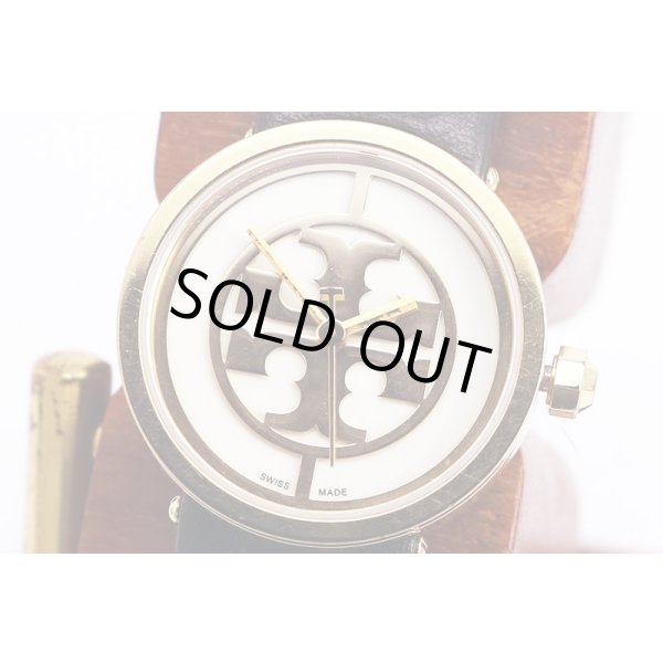 トリーバーチ　ＴＲＢ４００８　白文字盤　サイド拡大