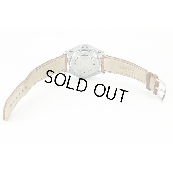 シェルマン　ワールドタイムミニッツリピータークロワゾネ　茶文字盤　革ベルト