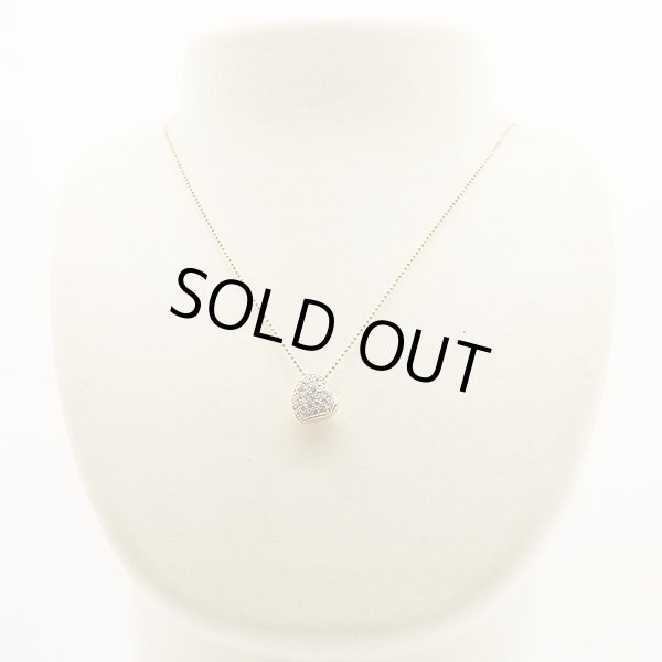 K18 ダイアイリペンダントネックレス 1.00ct 6.00g　装着イメージ