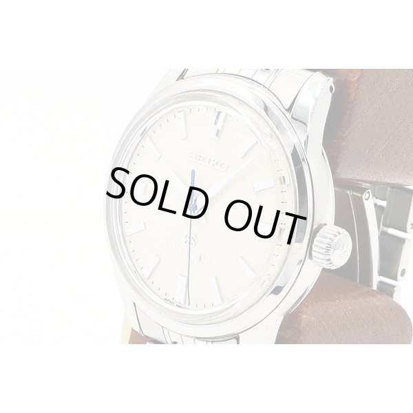 グランドセイコー　ＳＢＧＷ００５　９Ｆ８６－０ＡＫ０ ベージュ文字盤　サイド拡大