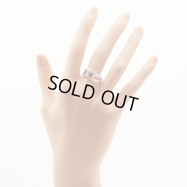 PT900 ルビーダイアイリリング 0.453ct 0.23ct 5.60g　装着イメージ