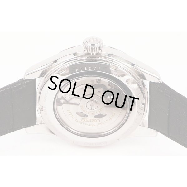セイコー　プレサージュ ＳＡＲＷ０３５ ６Ｒ７１－００Ａ０ 琺瑯文字盤　パワーリザーブ　裏面拡大