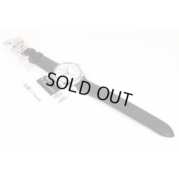 セイコー　プレサージュ ＳＡＲＷ０３５ ６Ｒ７１－００Ａ０ 琺瑯文字盤　パワーリザーブ　革ベルト状態　表面