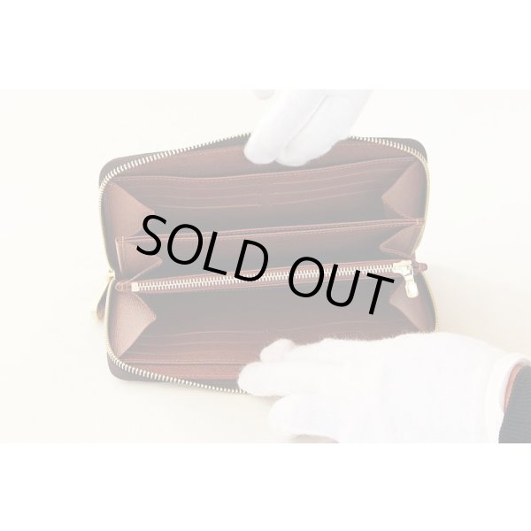 ルイ・ヴィトン　ジッピー・ウォレット M42616 ブラウン　中身イメージ(1)