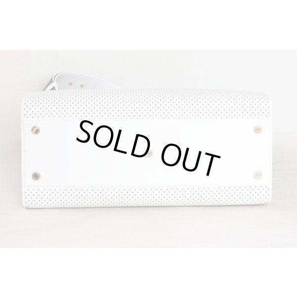 ブルガリ　ブルガリ×カサブランカ アプレテニストート 292331 ホワイト／グリーン　底