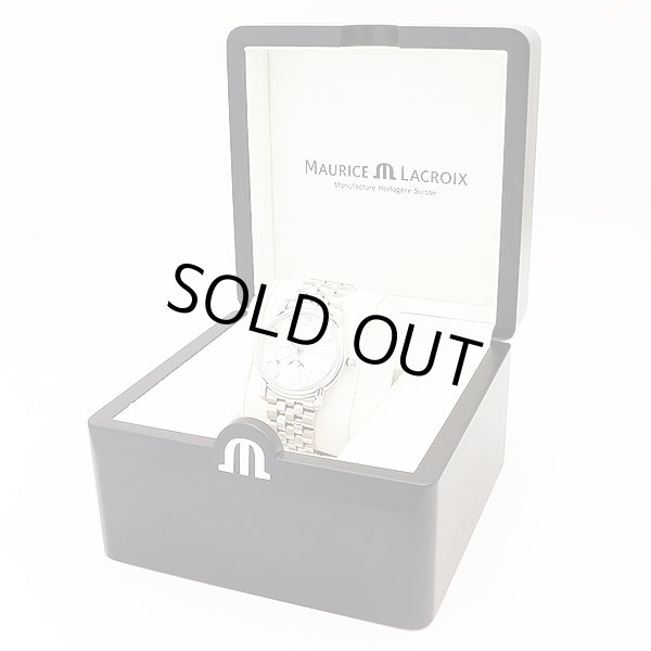 モーリス・ラクロア　マスターピース　ムーンフェイス　３７７５７　白文字盤　箱