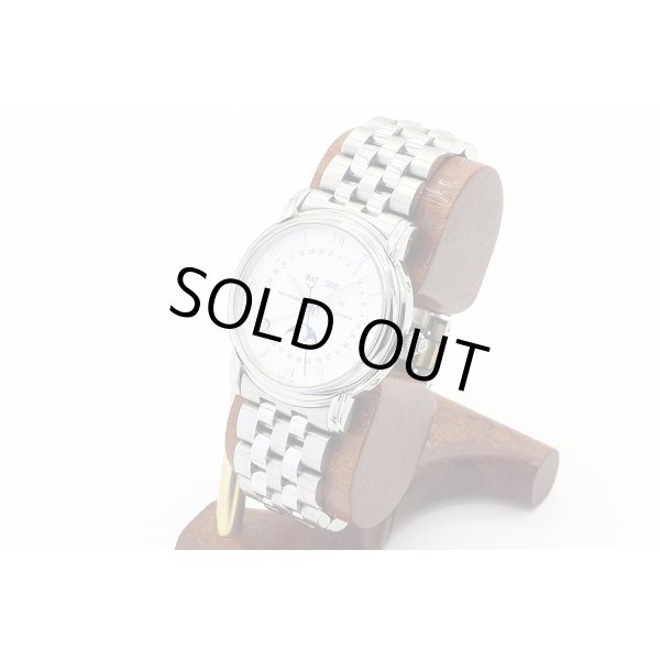 モーリス・ラクロア　マスターピース　ムーンフェイス　３７７５７　白文字盤　サイド