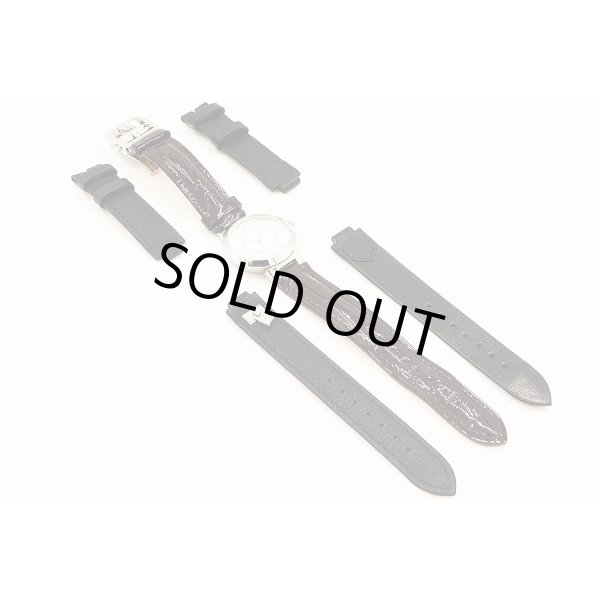 ルイヴィトン　タンブール　Ｑ１２ＭＧ　銀文字盤　８Ｐ　替えベルト　表面