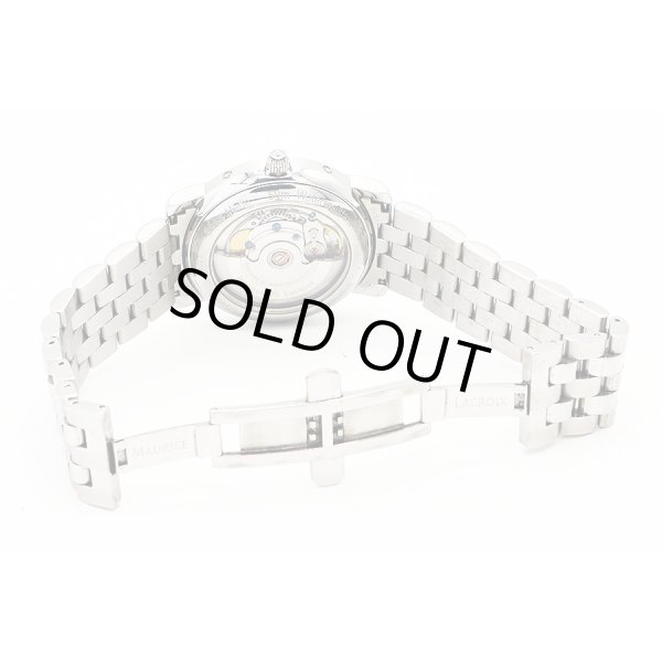 モーリス・ラクロア　マスターピース　ムーンフェイス　３７７５７　白文字盤　ブレス