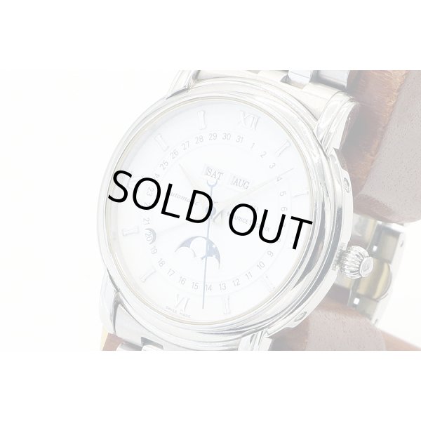 モーリス・ラクロア　マスターピース　ムーンフェイス　３７７５７　白文字盤　サイド拡大