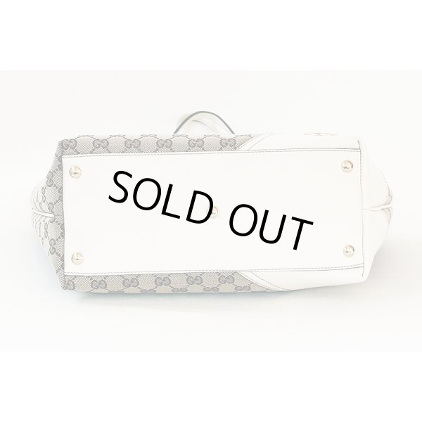 グッチ　トートバック 169946 000926 ベージュ／ホワイト　底