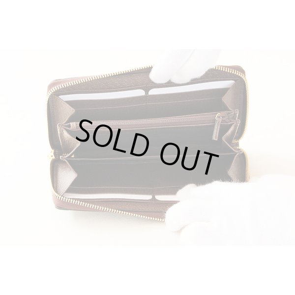 グッチ　オフィディア GG ジップアラウンドウォレット 523154 1147 ベージュ／エボニー　中身(1)