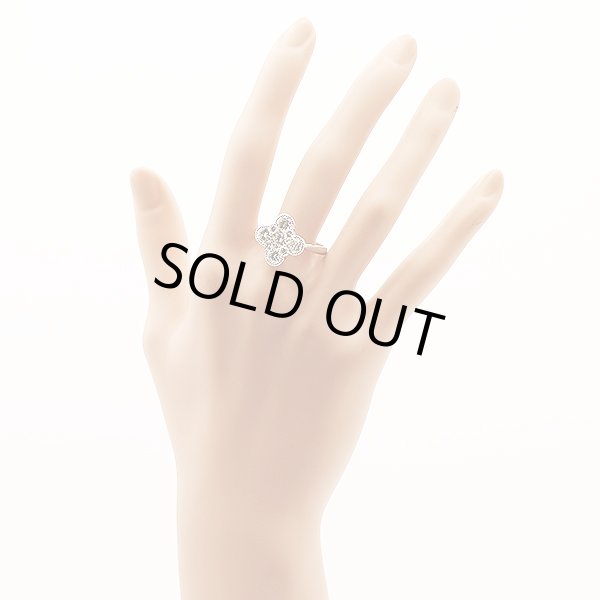 PT900 ダイアイリリング 2.48ct 6.50g　装着イメージ