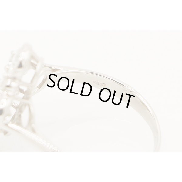 PT900 ダイアイリリング 2.48ct 6.50g　刻印(1)