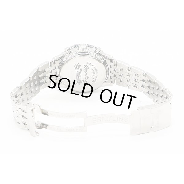 ブライトリング　ナビタイマー　モンブリラン　Ａ４１３３０　銀文字盤　ブレス