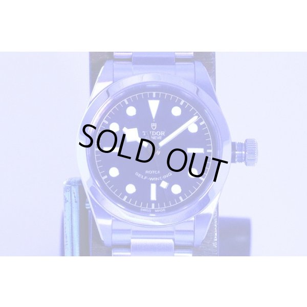 チューダー　ヘリテージ　ブラックベイ３６　７９５００　青文字盤　ライト