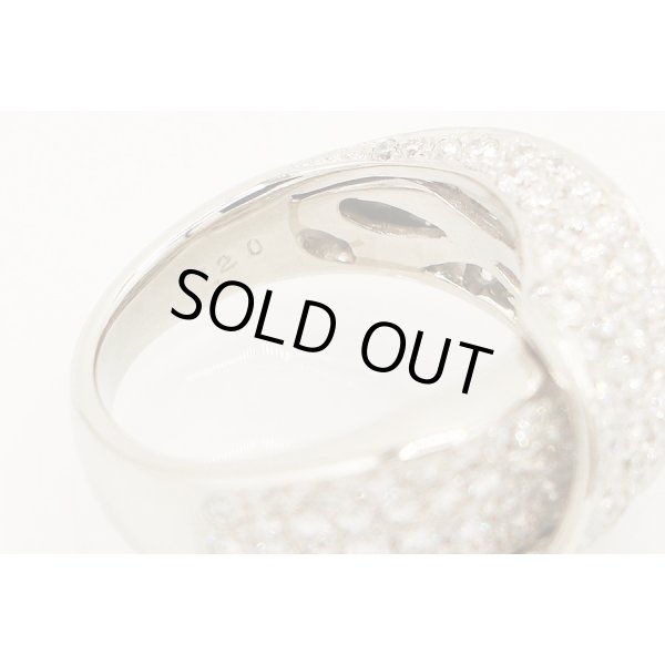 PT900 ダイアイリリング 1.20ct 11.00g　刻印(2)