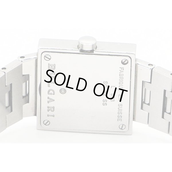 ブルガリ　クアドラード　ＳＱ２２ＳＳ　黒文字盤　裏面拡大