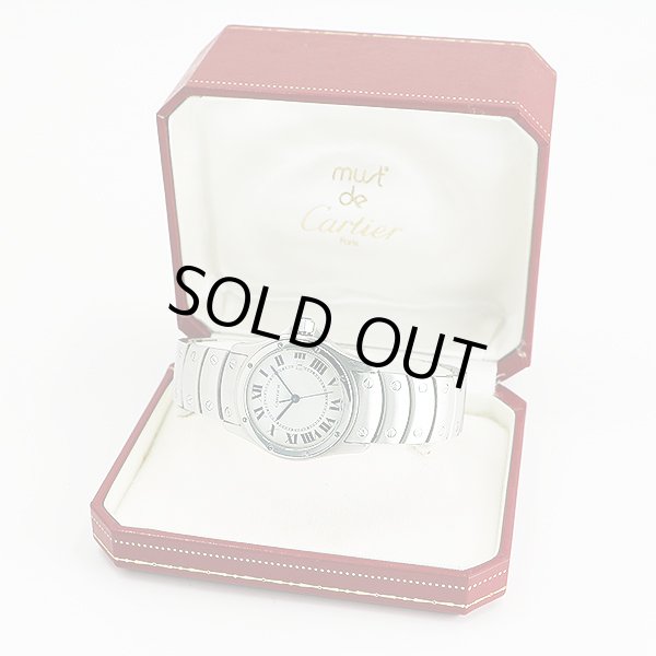 カルティエ　パンテール　グーガーラウンド　１５６１　白文字盤　箱