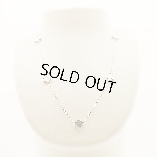 750WG シェルイリネックレス 8.50g　装着イメージ